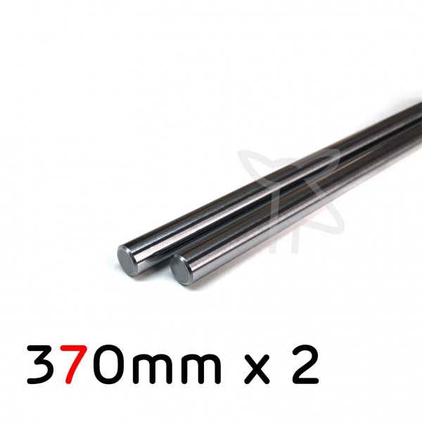 Pair of 370mm PSFU 8mm rods for Prusa by Misumi