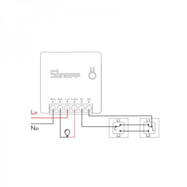 2x SONOFF MINI R2 NEW Domotica Wifi Switch Interruttore Alexa Google Timer - Foto 5